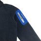 Trespass Eco fleece 7-8 years Navy full zipper with logo