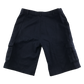Navy blue cargo pockets school shorts
