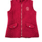 Requisite England gilet 11-12 years pink quilted lightly padded