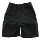 Black boys cargo pockets school shorts