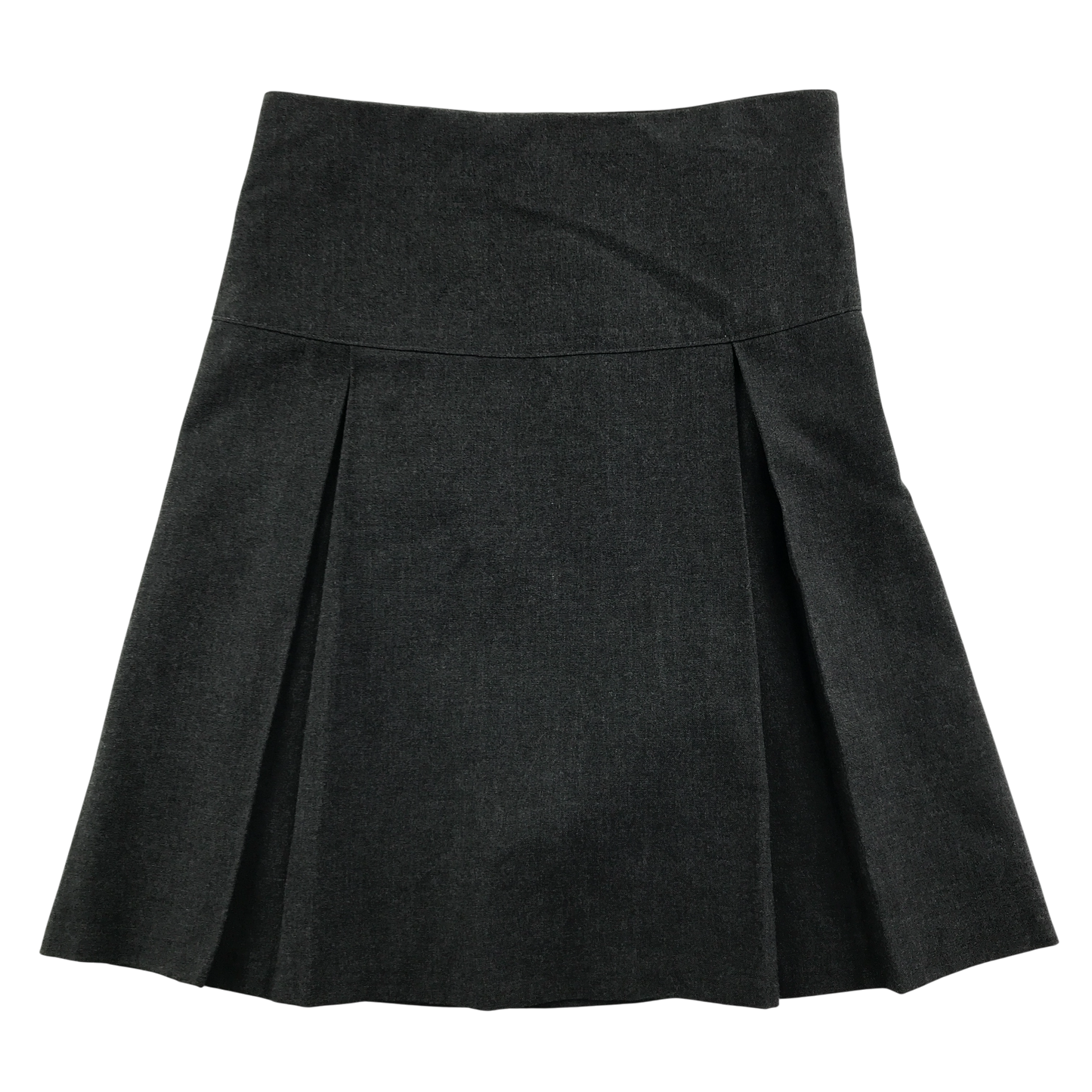 Grey school Pleated skirt