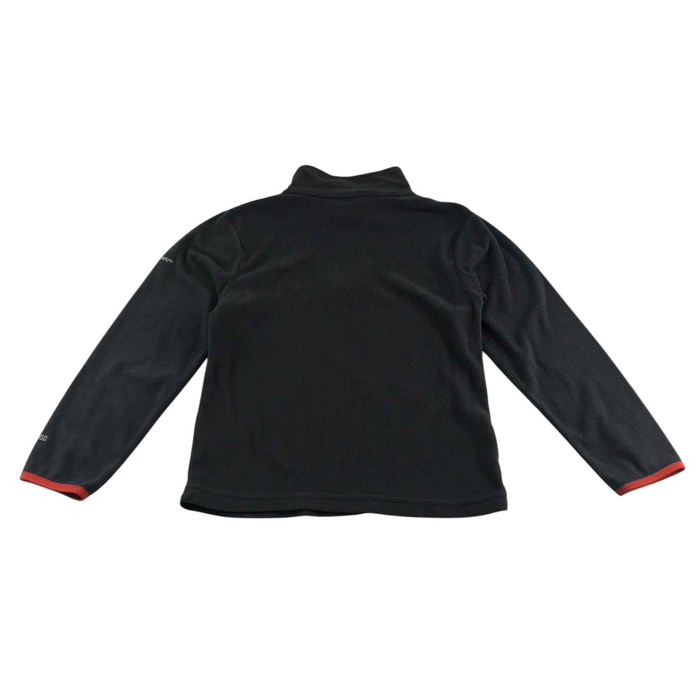 Trespass fleece 7-8 years grey quarter zipper with logo