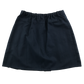 M&S navy blue pleated buckle detail school skirt