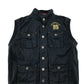 Palm Tree gilet 13-14 years navy blue bomber style casual cotton