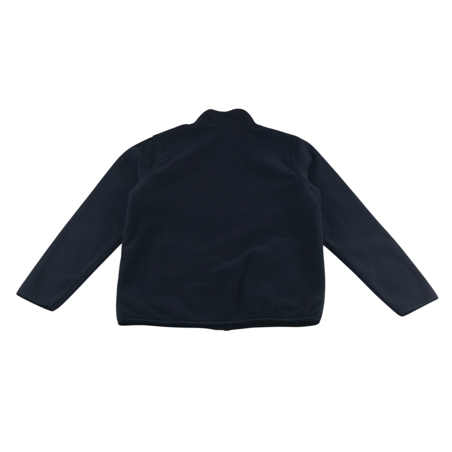 George fleece 8-9 years plain navy full zipper