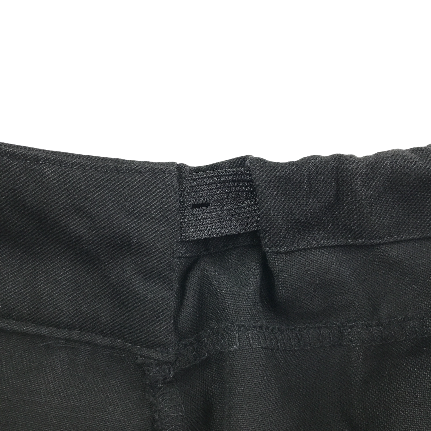 Black buckle detail pleated school skirt