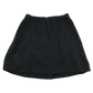 Black buckle detail pleated school skirt