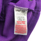 Gelert fleece 9-10 years plain purple full zipper
