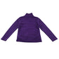 Gelert fleece 9-10 years plain purple full zipper