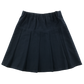 Navy blue pleated school skirt