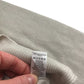 Primark jumper 5-6 years light beige diamond check pattern