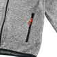 Trespass fleece 9-10 years light grey full zipper