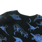 Pep&Co sweater 5-6 years black and blue dinosaur print