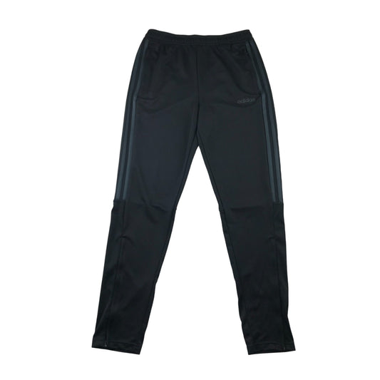 Adidas sport joggers 13-14 years black skinny leg tracksuit bottoms