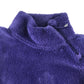All in motion fleece woman's size 10 purple plain fluffy cropped