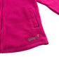 Gelert fleece 11-12 years pink plain with full zipper