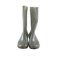 Wellie boots shoe size 13 junior silver glittery calf height