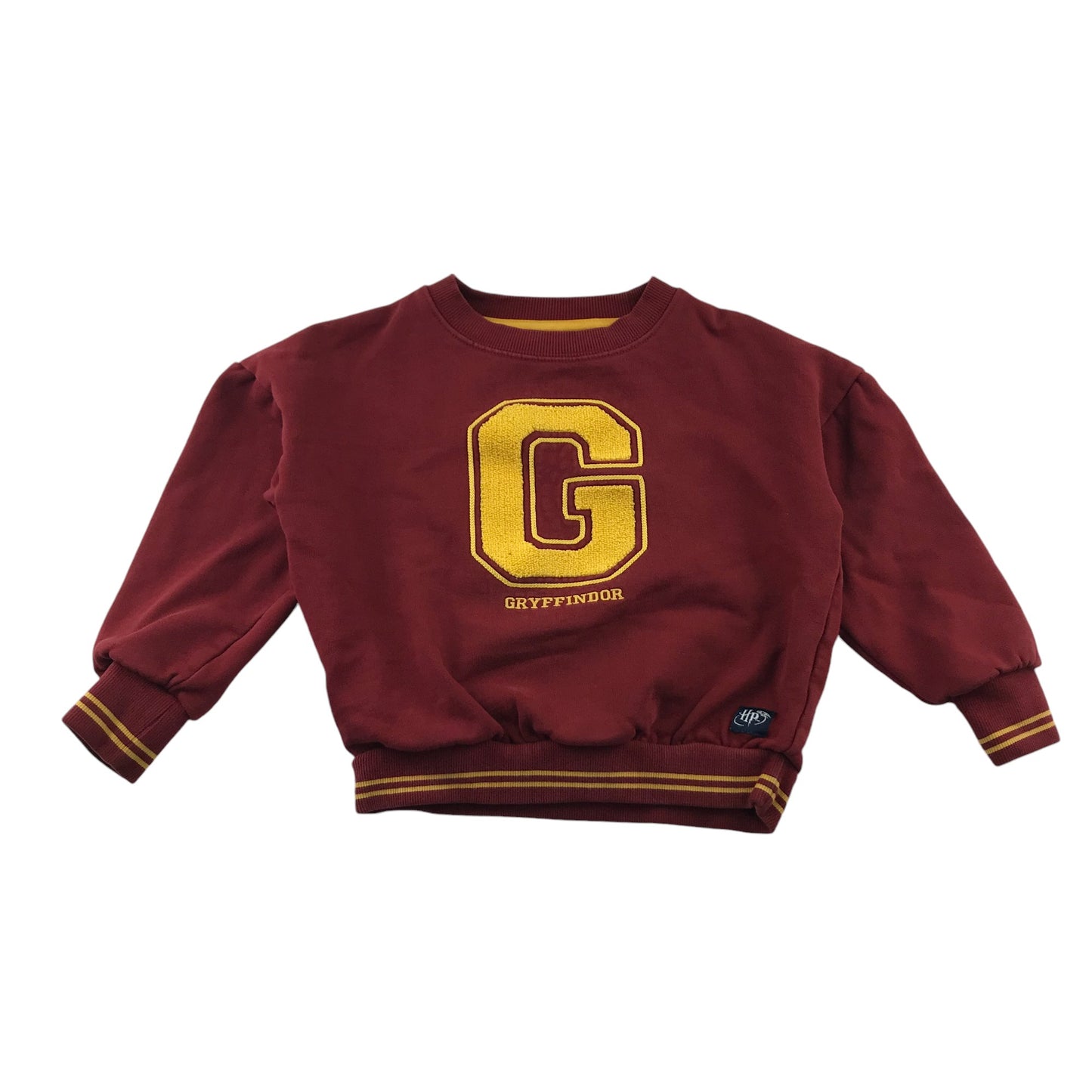 M&S sweater 6-7 years burgundy Harry Potter Gryffindor pullover