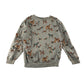 Tu sweater 7-8 years grey dogs print cotton
