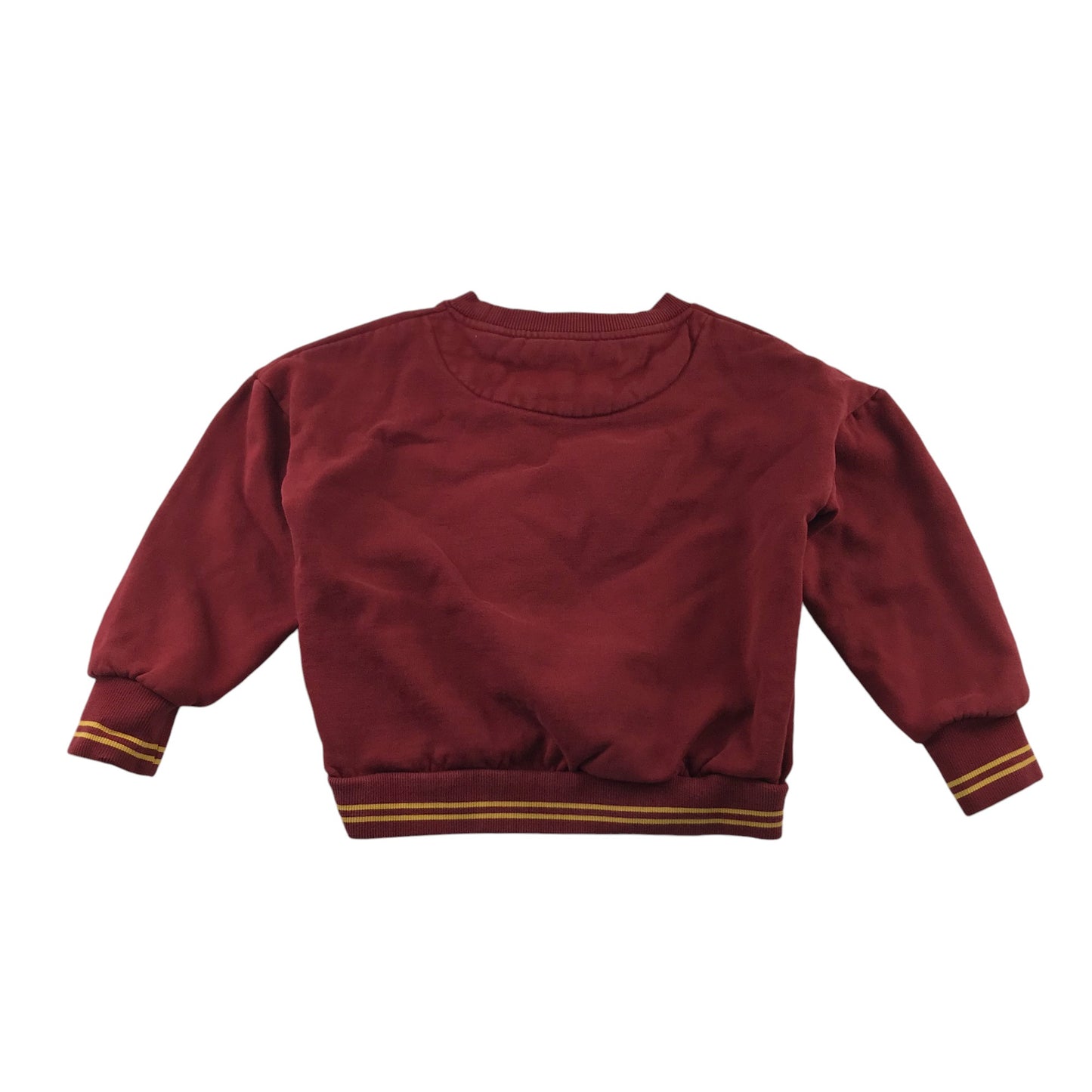 M&S sweater 6-7 years burgundy Harry Potter Gryffindor pullover