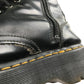 Dr. Martens combat boots shoe size 7 black leather high tops with laces