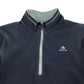 Decathlon fleece 12-13 years navy plain with quarter zipper pull-over