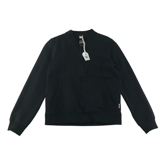 A Happy Brand sweater 9-10 years black bomber style with full zipper