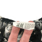 H&M Top and Shorts Set Age 13 Black and White Palm Tree Print