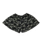 H&M Top and Shorts Set Age 13 Black and White Palm Tree Print