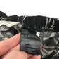 H&M Top and Shorts Set Age 13 Black and White Palm Tree Print
