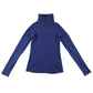 Columbia fleece woman's XS blue plain with quarter zipper pull-over