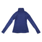 Columbia fleece woman's XS blue plain with quarter zipper pull-over