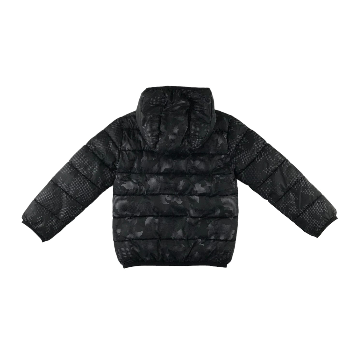 Under Armour Puffer jacket 4-5 years black graphic shapes print