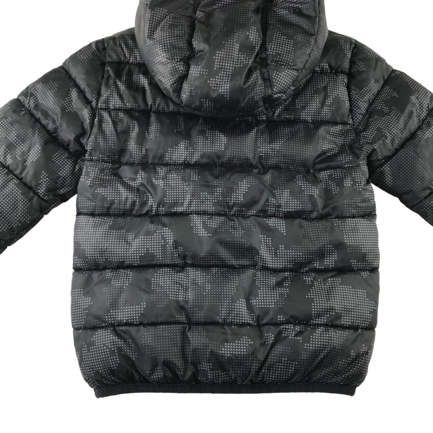 Under Armour Puffer jacket 4-5 years black graphic shapes print