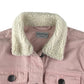 Lily & Dan 9-10 years light pink button up with fluffy collar