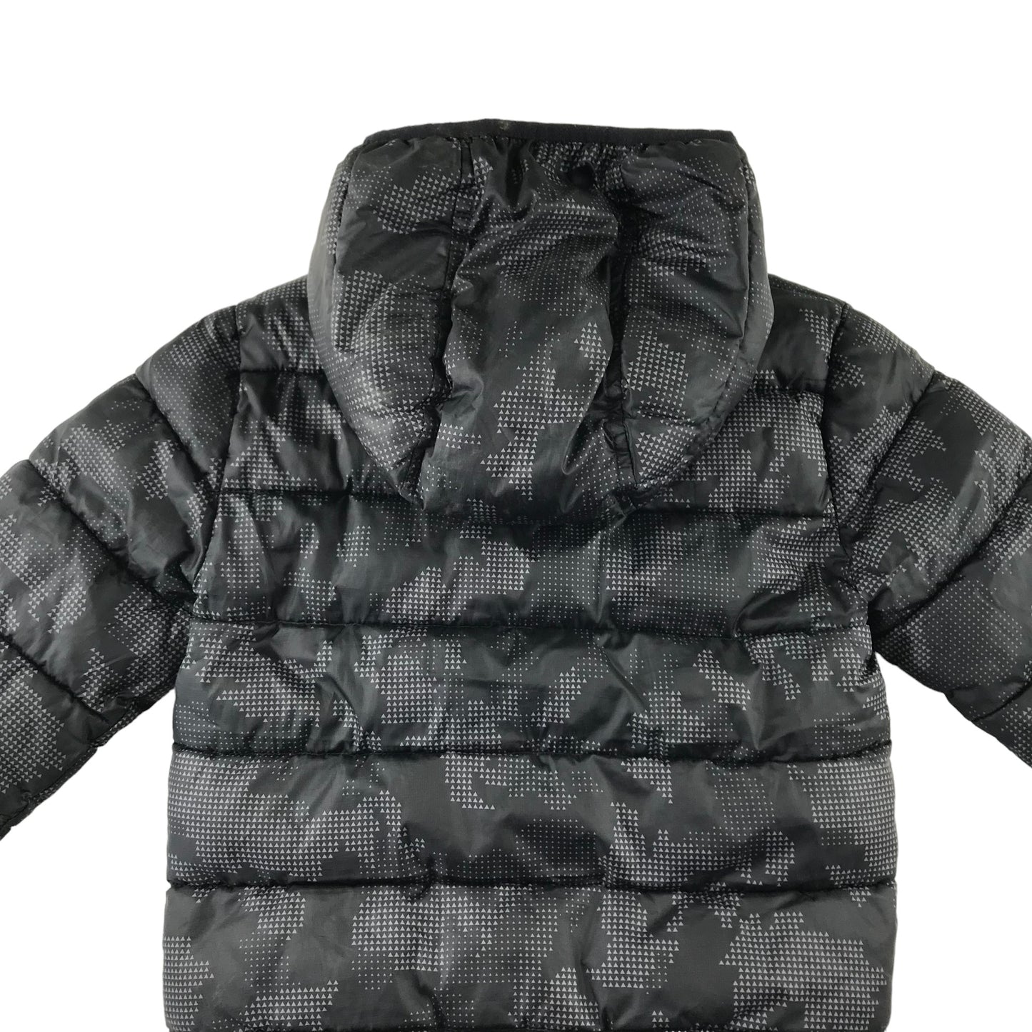 Under Armour Puffer jacket 4-5 years black graphic shapes print