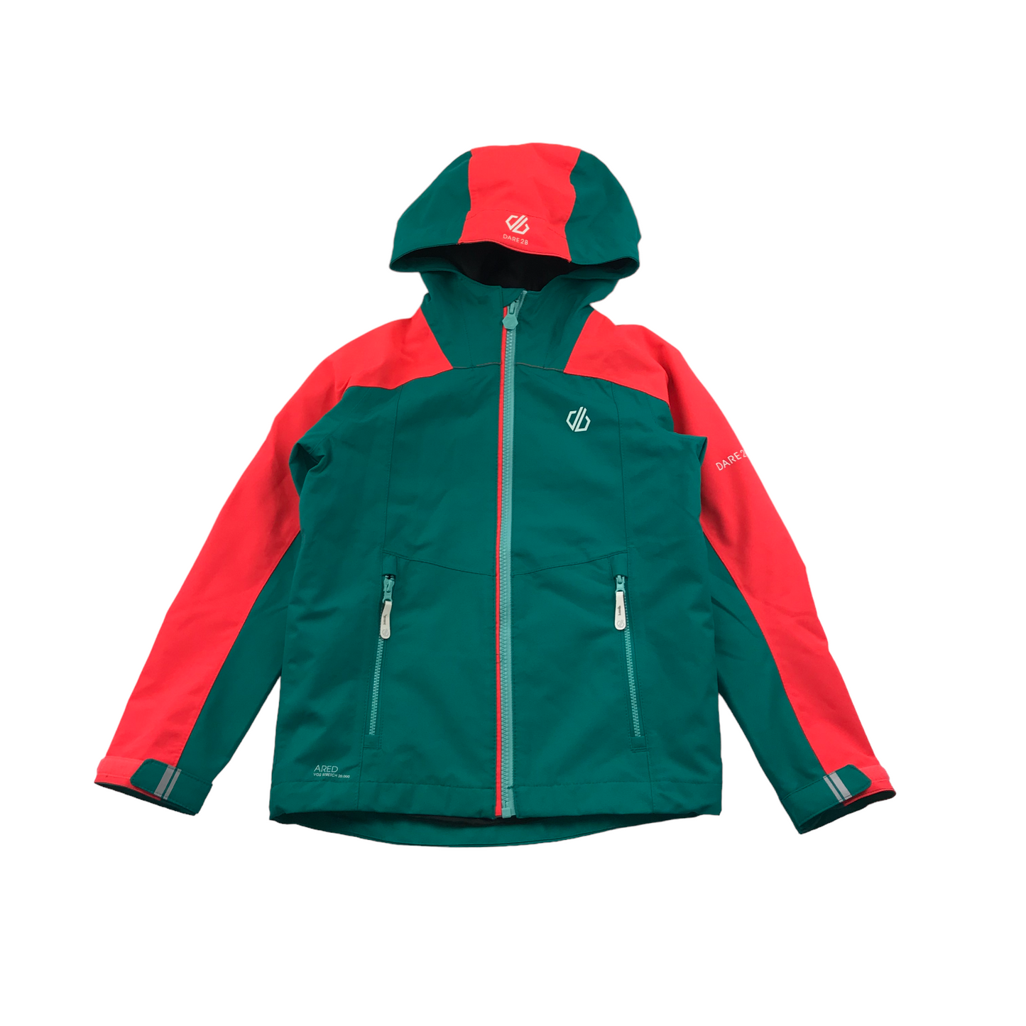 Dare2B Turquoise and Red Light Jacket Age 7