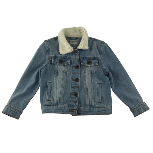 Lily & Dan denim jacket 5-6 years light blue