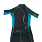Crane Swimsuit 7-8 Years Black and Blue Detailing