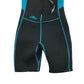 Crane Swimsuit 7-8 Years Black and Blue Detailing