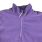 Mountain Warehouse fleece 12-13 years lilac plain with quarter zipper pull-over