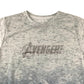 Primark T-shirt Age 12 Grey and Blue Avengers Print
