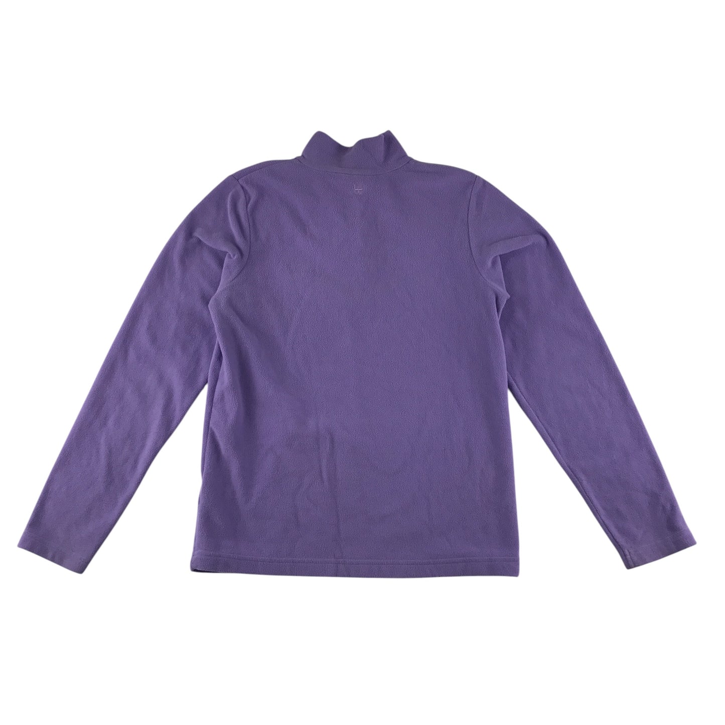 Mountain Warehouse fleece 12-13 years lilac plain with quarter zipper pull-over