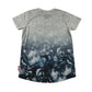Primark T-shirt Age 12 Grey and Blue Avengers Print