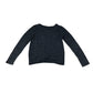 Abercrombie t-shirt 7-8 years navy with embroidered logo front knot detail