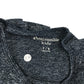 Abercrombie t-shirt 7-8 years navy with embroidered logo front knot detail