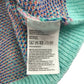 H&M jumper 7-8 years blue wavy graphic design knitwear