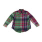 Ralph Lauren shirt 4-5 years green and pick checked with front pockets