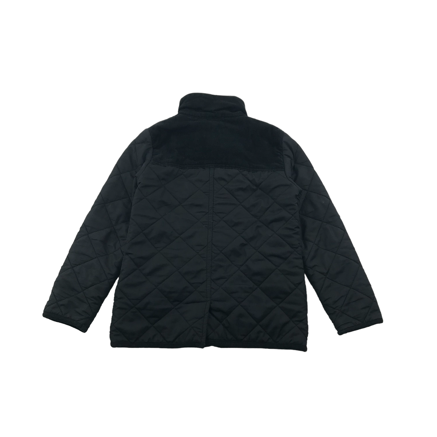 Miss E-vie Black Quilted Jacket Age 5