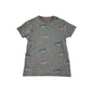 M&S t-shirt 4-5 years grey Chameleons print design